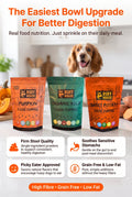 Ruffhouse Digestive Health Trio – Pumpkin, Sweet Potato & Kelp Dog Food Toppers (3 × 200g)
