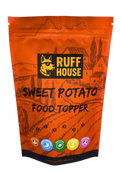 Ruffhouse Sweet Potato Dog Food Topper – Gentle High‑Fibre Digestion Support – 100% Sweet Potato Powder (200g)